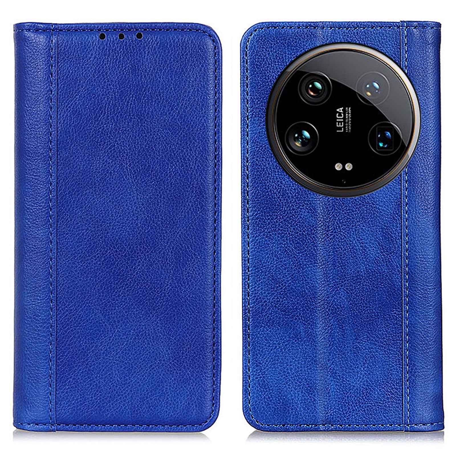 For Xiaomi 14 Ultra Case Litchi Texture Split Leather Wallet Phone Cover Magnetic Closing For Xiaomi 14 Ultra Case Litchi Texture Split Leather Wallet Phone Cover Magnetic Closing